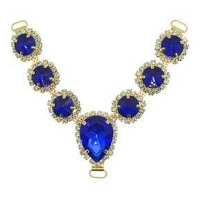 Cabedal Gisele V com Pedrarias