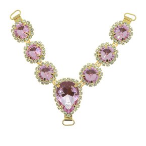 Cabedal Gisele V com Pedrarias