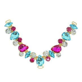 Cabedal Manu V com Pedrarias