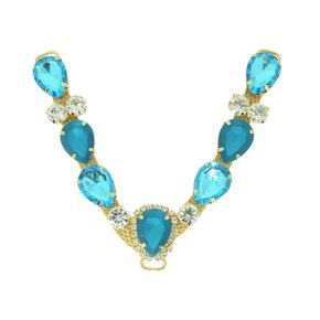 Cabedal Elizabeth V com Pedrarias