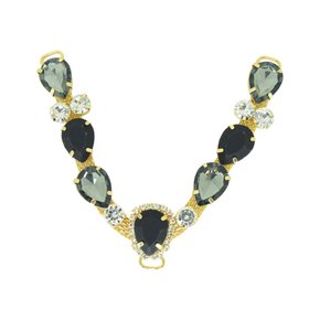 Cabedal Elizabeth V com Pedrarias