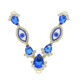 Cabedal Olho Grego Hera V com Pedrarias