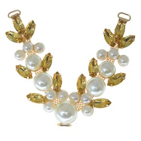 Cabedal Pérola V com Pedrarias