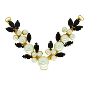 Cabedal Pérola V com Pedrarias