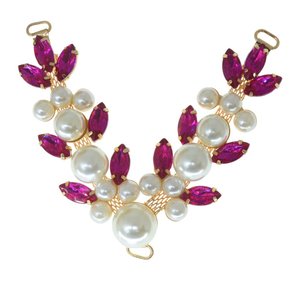 Cabedal Pérola V com Pedrarias