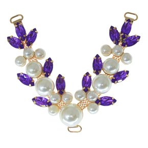 Cabedal Pérola V com Pedrarias