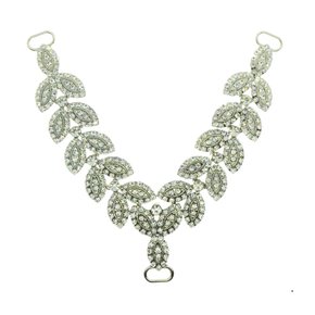 Cabedal Alice V com Strass