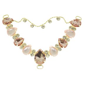 Cabedal Coraline V com Pedrarias