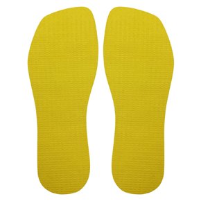 Sola Slim Square 100% Borracha Sr. Chinelo