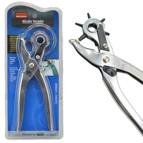 Alicate Vazador Cabeça Giratória com 6 Furadores - Western Pro