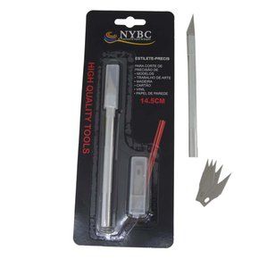 Estilete de Precisão Bisturi - cor variada