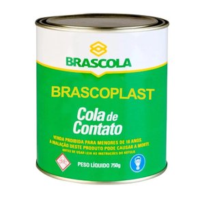 Cola de Contato Brascoplast Standard Verde