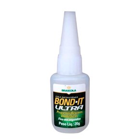 Adesivo Instantâneo Multiuso Brascola Bond It Ultra