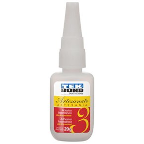 Adesivo Instantâneo Multiuso Tekbond Artesanato 3 Alta Viscosidade
