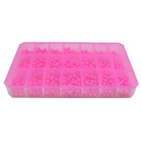 Caixa Organizadora 21 Divisórias Base Transparente