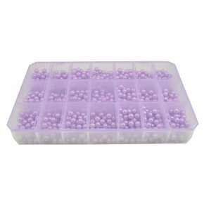 Caixa Organizadora 21 Divisórias Base Transparente