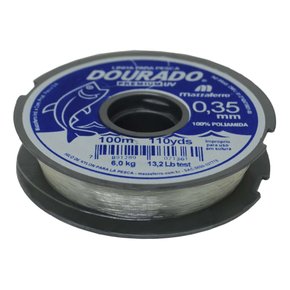 Linha de Nylon Dourado Premium - Carretel c/ 100 metros