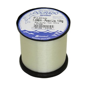 Linha de Nylon Dourado Premium - Rolo c/ 100 gramas