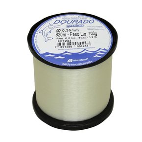 Linha de Nylon Dourado Premium - Rolo c/ 100 gramas