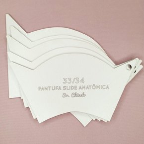 Molde MDF Pantufa Slide Anatomica
