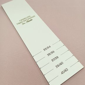 Molde MDF Chinelufa Tiras Encapadas