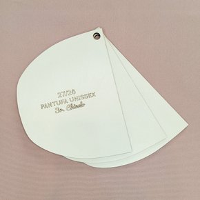 Molde MDF Pantufa Unissex Infantil