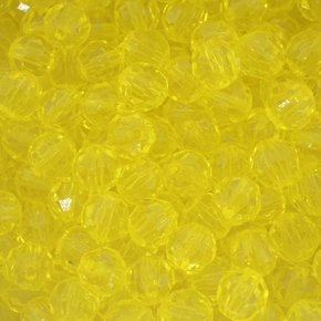 Bola Acrílica Sextavada 08mm