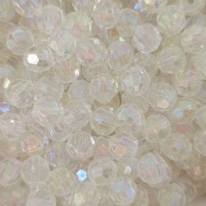 Bola Acrílica Sextavada 08mm