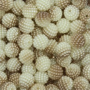 Pérola Craquelada Amora 10mm