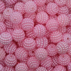 Pérola Craquelada Amora 10mm