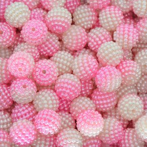 Pérola Craquelada Amora 10mm