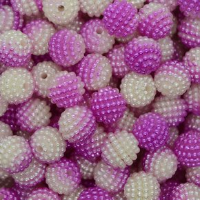 Pérola Craquelada Amora 10mm