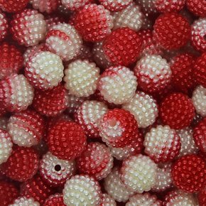 Pérola Craquelada Amora 10mm