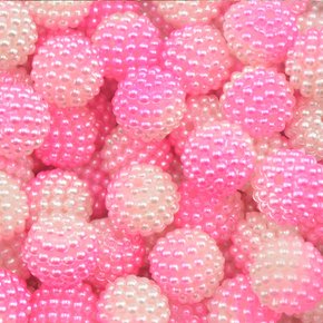 Pérola Craquelada Amora 12mm