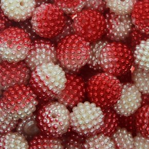 Pérola Craquelada Amora 12mm