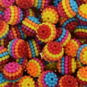 Pérola Craquelada Amora 12mm