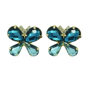 Piercing de Rebite Banhado Borboleta Grande