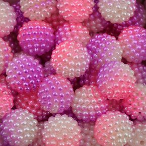 Pérola Craquelada Amora 14mm