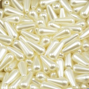 Gota de Pérola ABS Furo Passante 06mm x 13mm