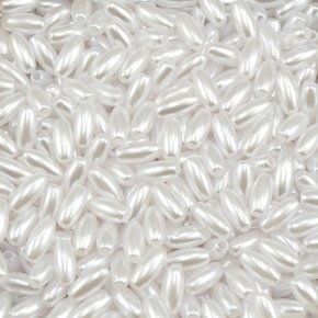 Arrozinho Perolado ABS 04mm x 08mm