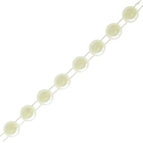 Corrente de Pérola Meia Pérola 06mm