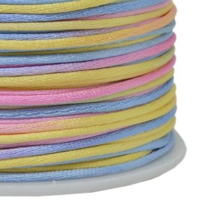 Fio de Seda Mesclado 1mm - Rolo c/ 100 metros