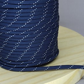 Cordão de Poliéster Pontilhado 4mm - Meada c/ 15 metros