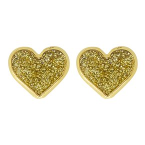 Piercing de Rebite Coração com Glitter