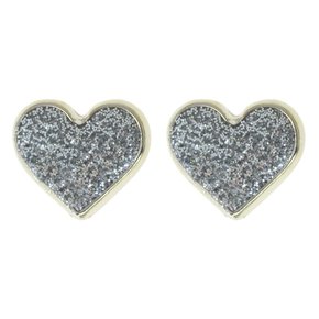 Piercing de Rebite Coração com Glitter