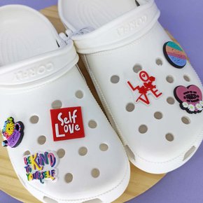 Kit Apliques de Borracha p/ Babuche Prontos para Aplicar