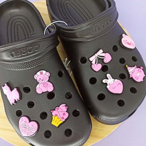 Kit Apliques de Borracha p/ Babuche Prontos para Aplicar