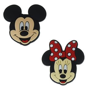 Aplique de Borracha Mickey e Minnie