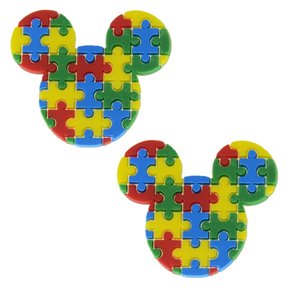 Aplique de Borracha Autismo