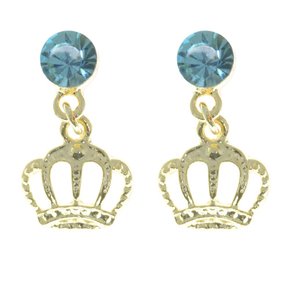 Piercing de Rebite com Pingente Coroa